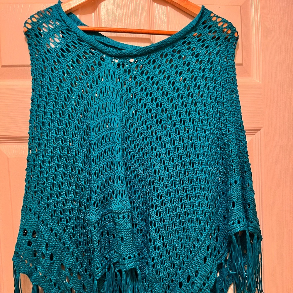 Teal Cardigan